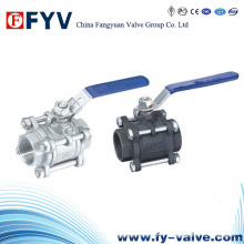 3-PC Female Threaded Ball Valve (BS5351)